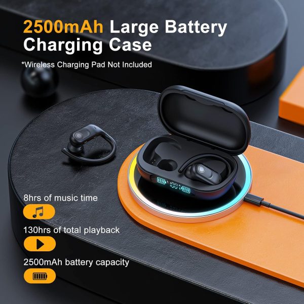 Wireless Earbuds Bluetooth Headphones 130Hrs Playtime with 2500mAh Wireless - Image 3
