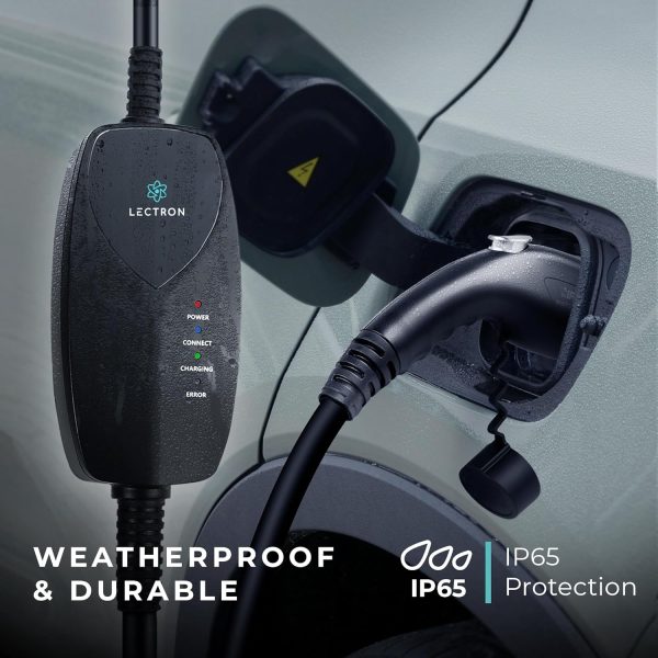 Lectron Level 1 J1772 EV Charger (WiFi) with App Control - 120V, 12 Amp, & - Image 8