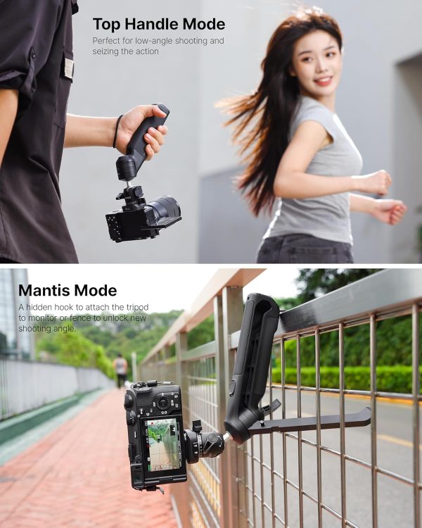 ULANZI TT38 Mini Tripod for Camera, One-Click Open Tabletop Camera Tripod - Image 7
