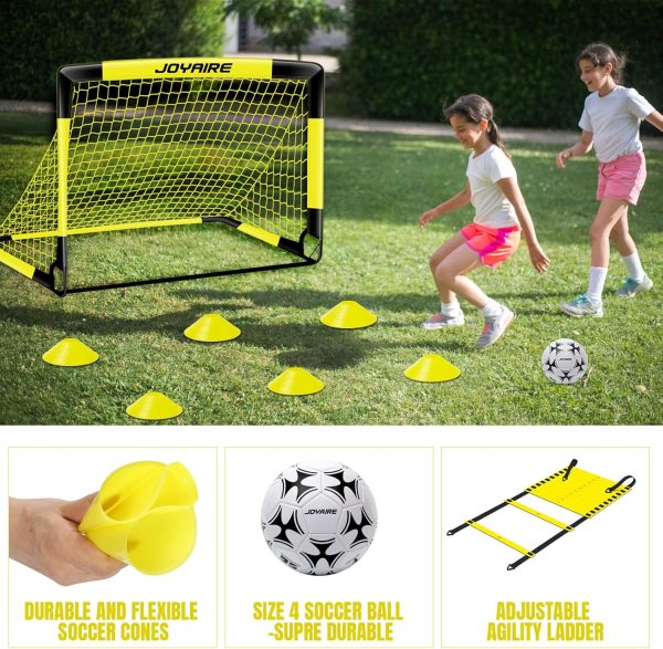 Kids Soccer Goals for Backyard Set, Portable Toddler Soccer Goal 2 of 4 x 3 - Image 7