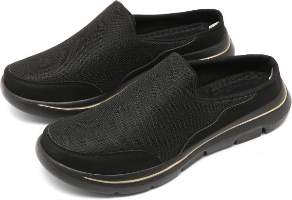 Slip On Mules & Clogs for Womens Mens Light Open Back Shoes Comfort Walking - Image 7