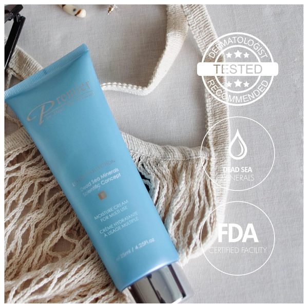 Premier Dead Sea Moisture Cream for Multi Use for face and body, anti-aging - Image 4