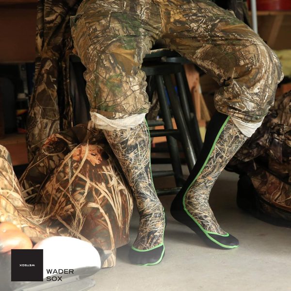 Wetsox Frictionless 1 MM Wader Socks | Slide In/Out of Boots/Waders | - Image 5