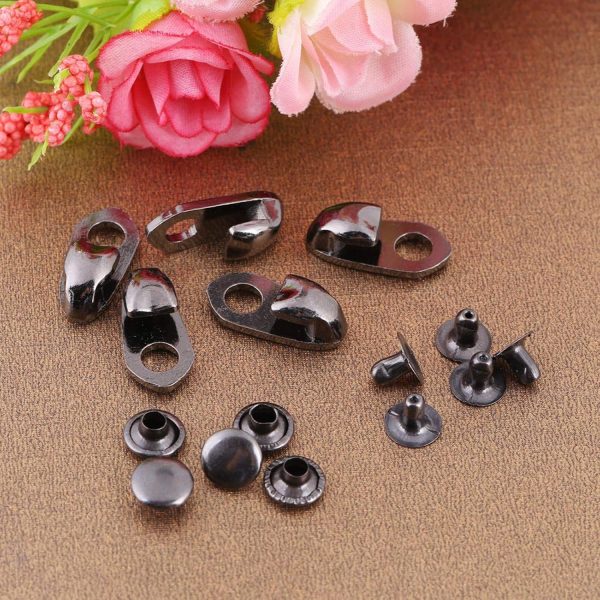 Boot Lace Hooks, Shoelace Buckles, Boot Eyelet Repair Kit, Shoe Lace Hooks - Image 4