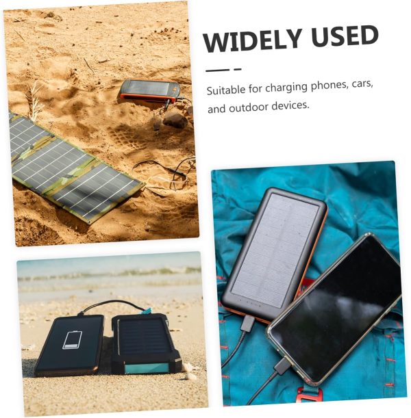 Toddmomy Portable Photovoltaic Solar USB Charger Bank Solar Power Exhaust - Image 9