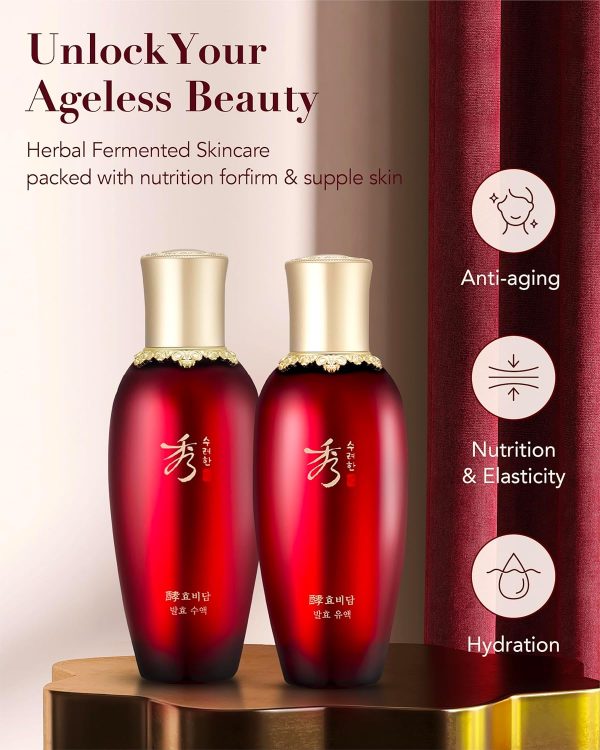 Sooryehan Hyobidam Fermented Skincare Gift Set (13.53fl oz) - Premium - Image 2
