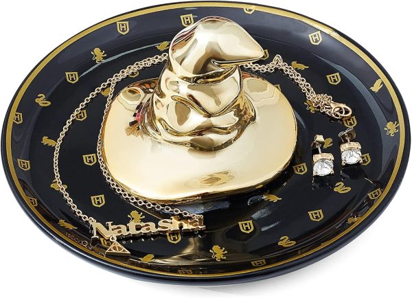 Harry Potter Sorting Hat Ceramic Trinket Tray - 3D Trinket Jewelry Holder, - Image 5