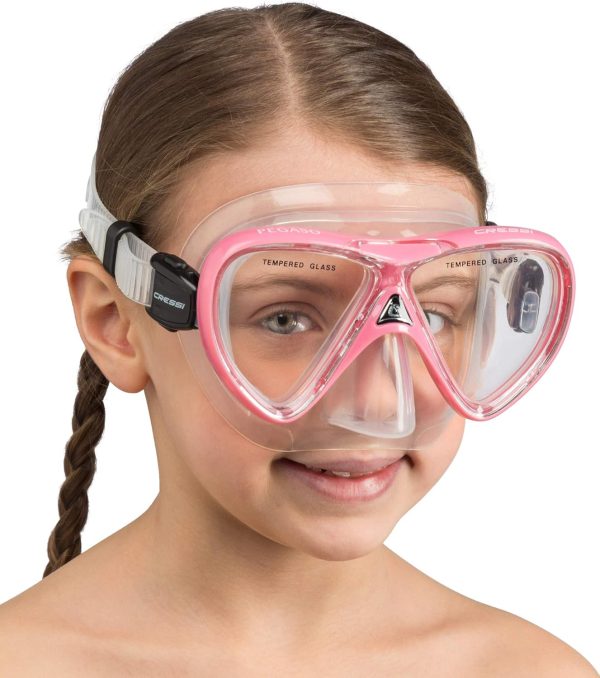 Cressi Snorkeling Silicone Set (mask & Dry Snorkel) for Kids Aged 5 to 15 - Image 4