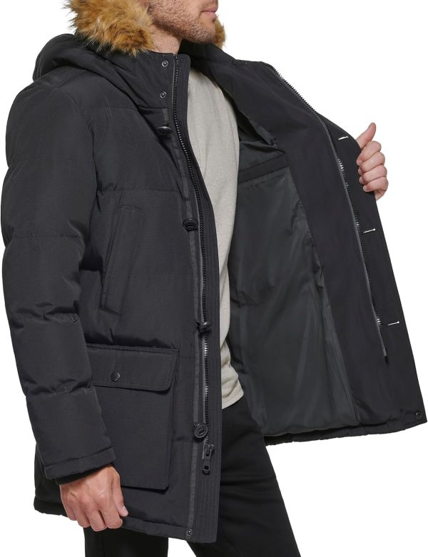 Tommy Hilfiger Men's Arctic Cloth Heavyweight Performance Parka Down - Image 4