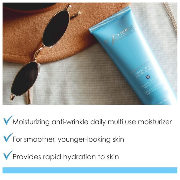 Premier Dead Sea Moisture Cream for Multi Use for face and body, anti-aging - Image 2