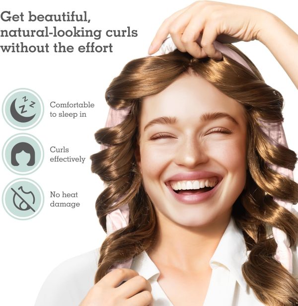 Heatless Hair Curler-Overnight Heatless Curls, Heatless Curling Rod for - Image 2