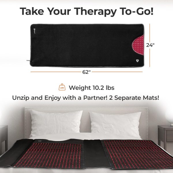 Lifepro Infrared Red Light Therapy for Body Wrap - Lessens Pain, and - Image 6