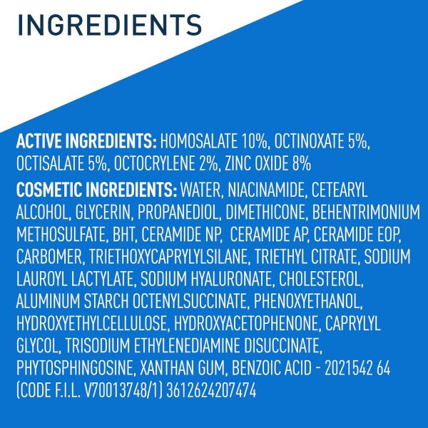 CeraVe AM Facial Moisturizing Lotion with SPF 30 | Oil-Free Face - Image 8
