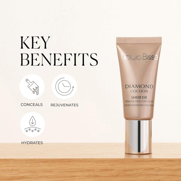 Natura Bissé Diamond Cocoon Sheer Eye | Anti-Aging Tinted Eye Cream | - Image 3