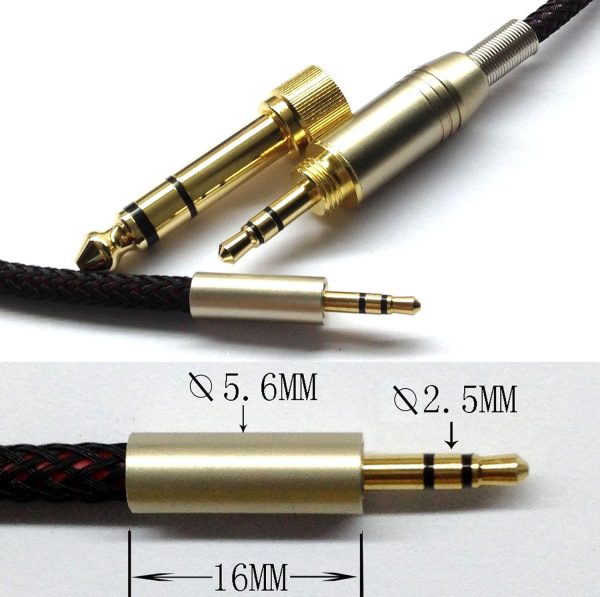 ABLET Replacement Audio Upgrade Cable Compatible with Sennheiser Momentum - Image 2