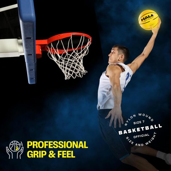 Rechargeable Light Up Basketball Ball - Glow in The Dark Basketball - Image 4