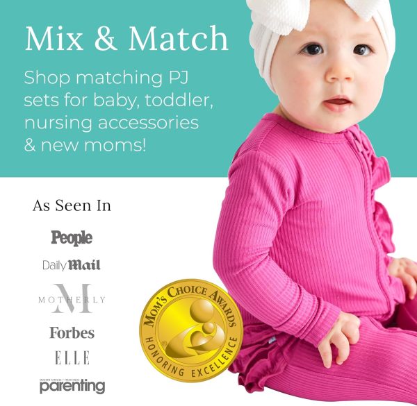 Posh Peanut Maternity Robe for Hospital Delivery - Soft Viscose from Bamboo - Image 6