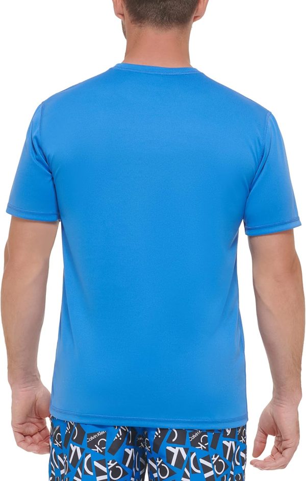 Calvin Klein Men's Standard Light Weight Quick Dry Short Sleeve 40+ UPF - Image 3