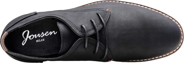 Jousen Men's Casual Dress Shoes Suede Business Classic Dress Shoes for Men - Image 5