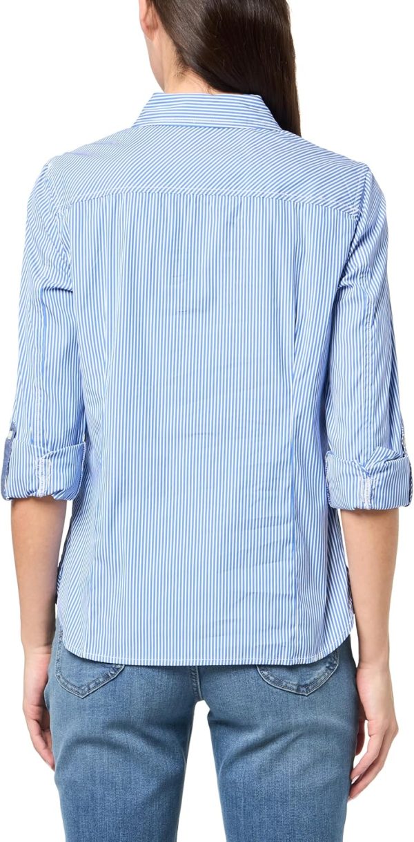 Tommy Hilfiger Women's Roll Tab Button Down Shirt (Regular and Plus Sizes) - Image 2