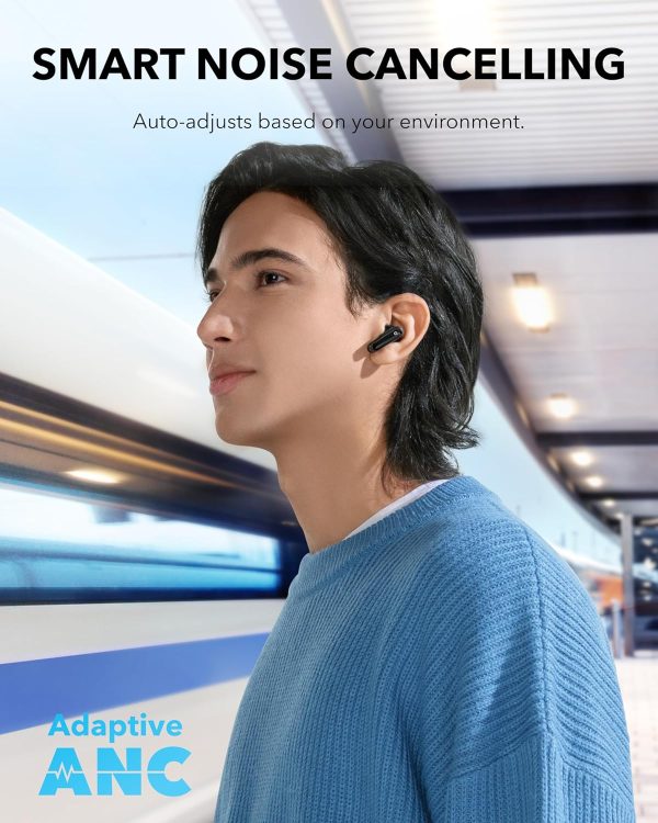 Soundcore P40i by Anker, Noise Cancelling Wireless Earbuds, Adaptive Noise - Image 3