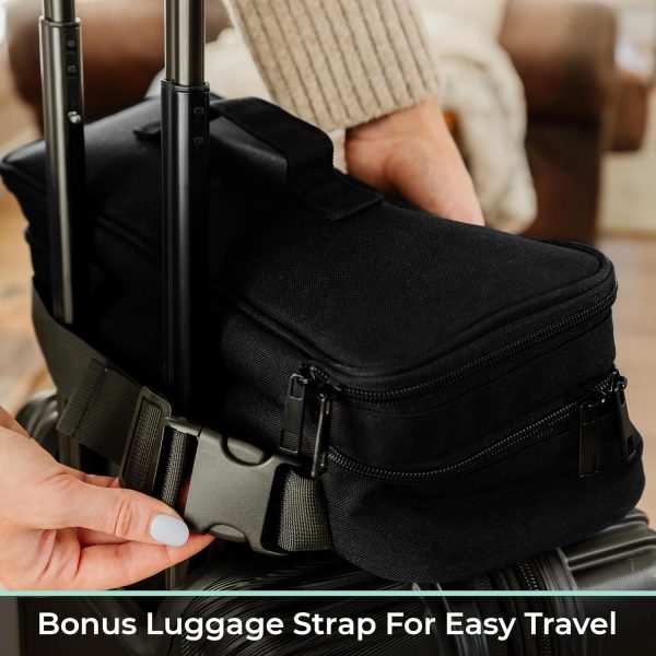 Hair Tools Travel Bag With Heat Resistant Mat for Curling Irons, - Image 3