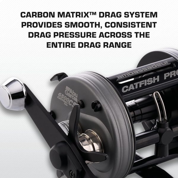 Abu Garcia Ambassadeur Baitcast Round Fishing Reel - Image 9