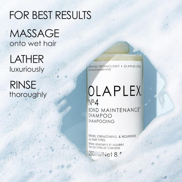Olaplex No. 4 Bond Maintenance Shampoo, Repairs, Strengthens, & Nourishes - Image 4