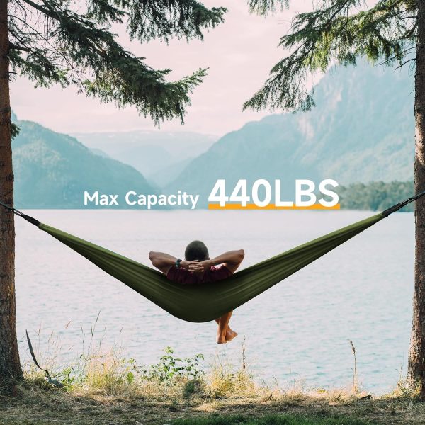 COVACURE Camping Hammock - Lightweight Double Hammock, Hammock Tent, - Image 3