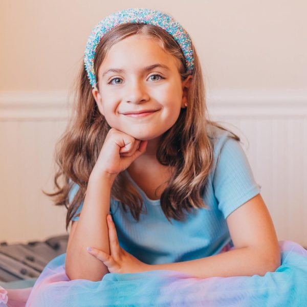 FROG SAC Headband for Girls, Candy Sprinkles Padded Headbands for Kids, - Image 3