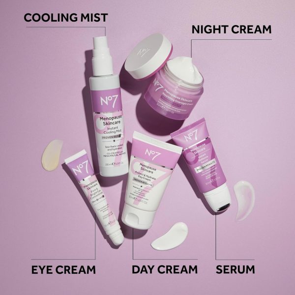 No7 Menopause Skincare Nourishing Overnight Cream - Hydrating Hyaluronic - Image 4