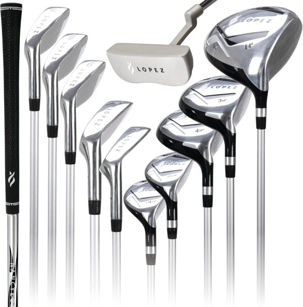 Nancy Lopez Golf - Ashley 18PC Complete Golf Clubs, Cart Bag Package Set - Image 4