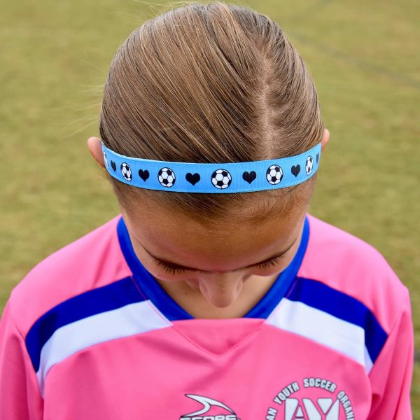FROG SAC 4 Soccer Headbands for Girls, Adjustable No Slip Sport Head Band - Image 6