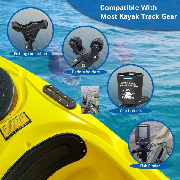 Kayak Track, Kayak Low Profile Track, Kayak Rail, Kayak Accessories Mount - Image 2