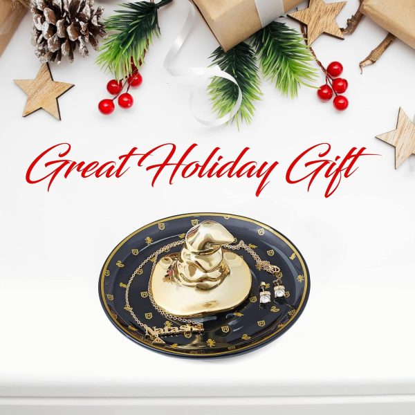 Harry Potter Sorting Hat Ceramic Trinket Tray - 3D Trinket Jewelry Holder, - Image 7