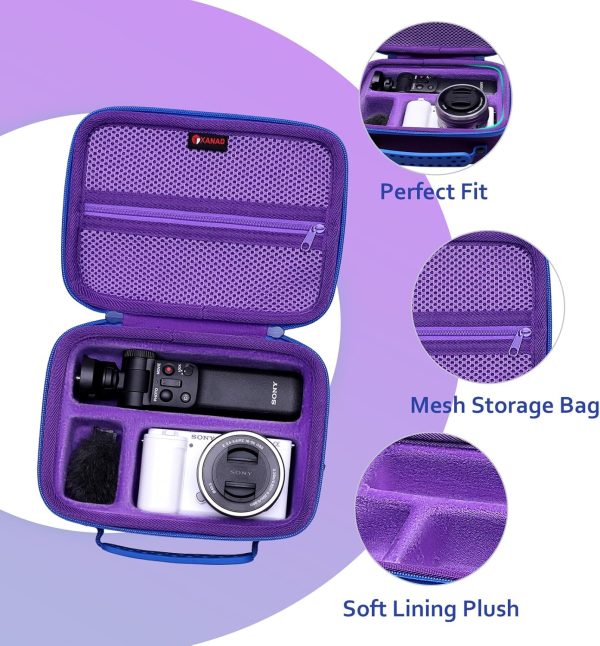 XANAD Carrying Case for Sony Alpha ZV-E10/ ZV-E10L/ ZV-1/ ZV-1F Camera - Image 2