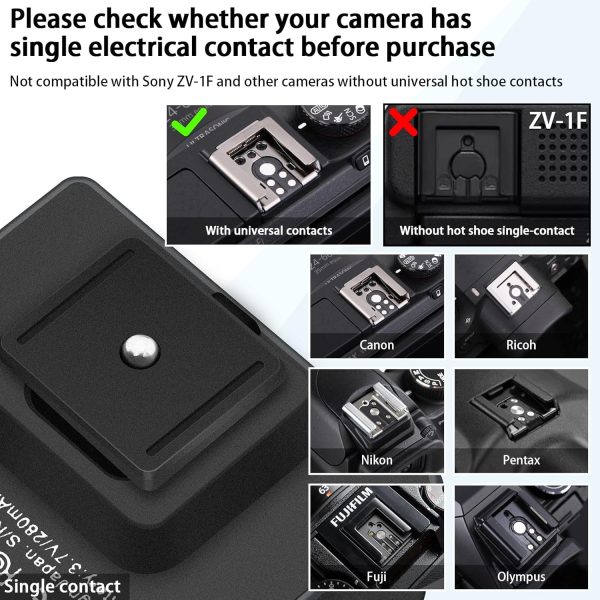 F1 Mini Camera Flash Camera Flash Speedlite for Ricoh (GR3/GR3X,etc.) - Image 6