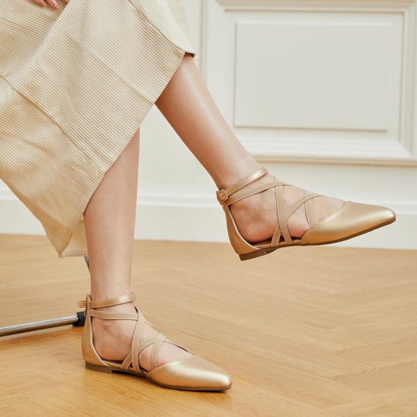Trary Black Flats for Women,Women's Flats Shoes, Mary Jane Shoes Women, - Image 5