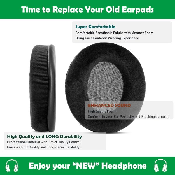 Earpads Cushion Compatible with Sennheiser RS130 HDR130 RS140 HDR140 - Image 5