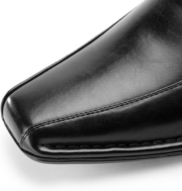 Men's Loafers Dress Shoes Slip on, Leather Lined, Cushioned Insole, Soft - Image 2