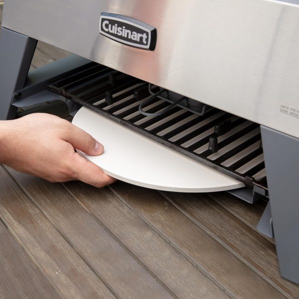 Cuisinart CGG-403 3-in-1 Grill, Griddle and Pizza Oven, Stainless Steel - Image 11