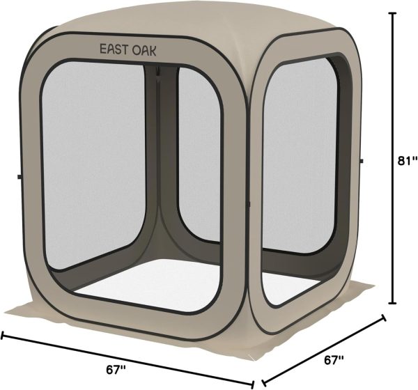 EAST OAK Screen House Tent Pop-Up, Portable Screen Room Canopy Instant - Image 9