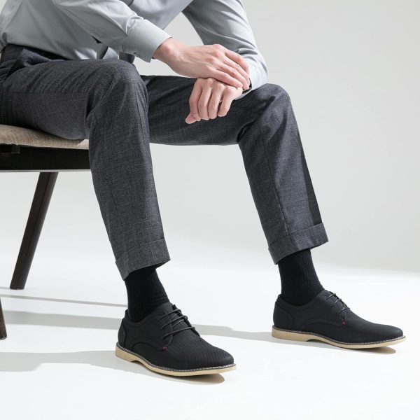 Jousen Men's Casual Dress Shoes Suede Business Classic Dress Shoes for Men - Image 2