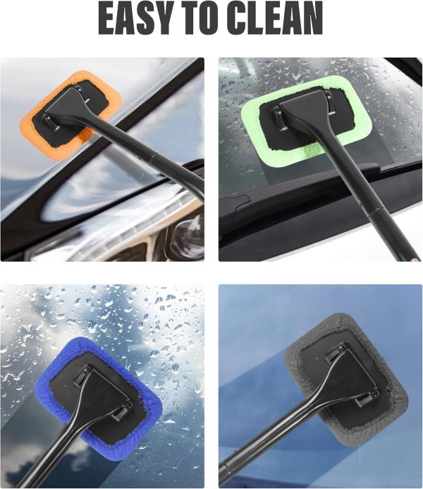 RACOONA Windshield Cleaning Tool,Car Cleaning Window Tool,Car Window - Image 5