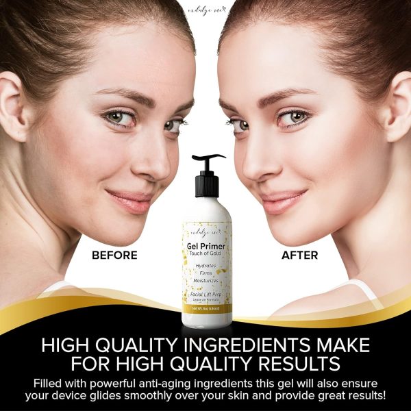 Conductive Gel - Facial Hydrating Leave-On Gel Primer, Hyaluronic Acid, - Image 4