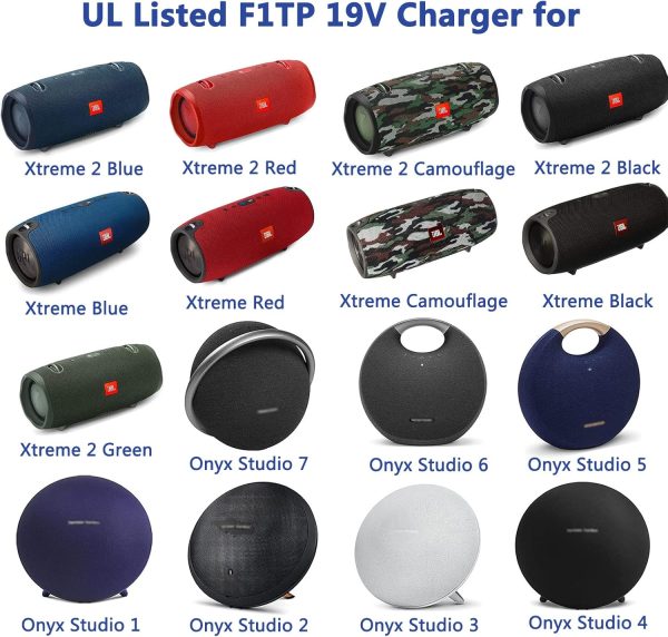 F1TP 19V Charger AC/DC Adapter Power Cord Compatible with Xtreme, Xtreme2 - Image 2