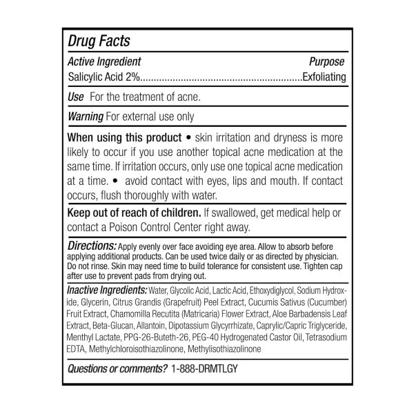 tingl Face and Body Exfoliator Pads - Anti Aging Acne Treatment with - Image 6