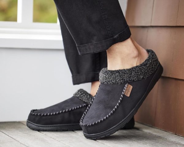Dearfoams Mens Indoor/Outdoor Breathable Memory Foam Brendan Clog House - Image 2