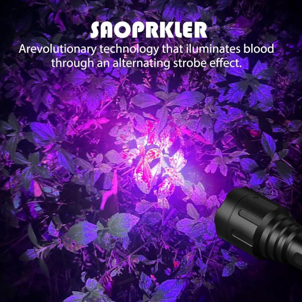 Blood Tracking Light Flashlight High Definition Deer Hunting Blood Trail - Image 2