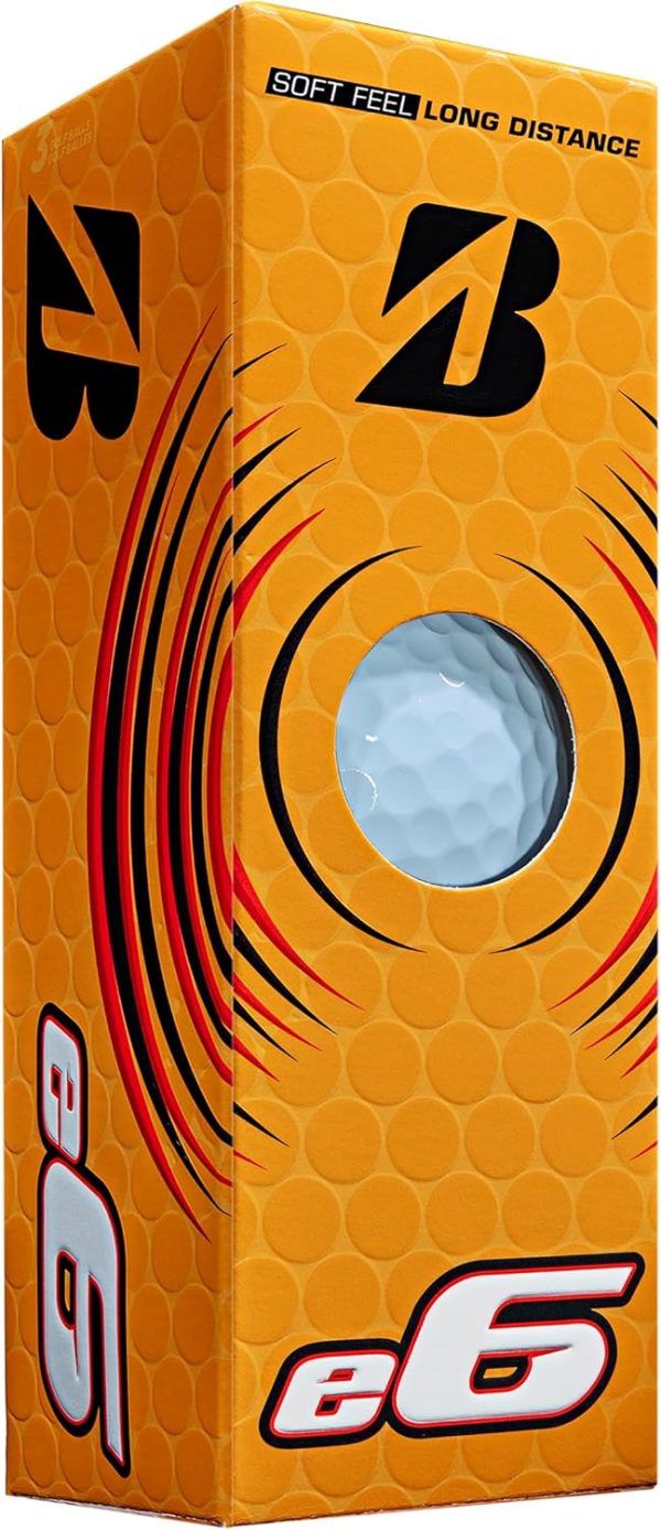 Bridgestone 2023 e6 White Golf Ball-Dozen - Image 2